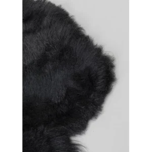 Best KARE Design Lambskin Heidi Black 60x85cm