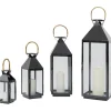 Clearance KARE Design Lantern Giardino Black (4/Set)