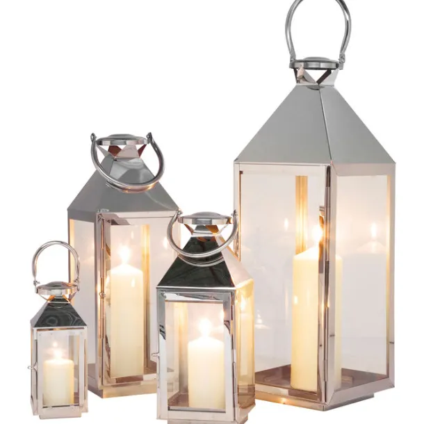 lantern_giardino_silver_s_0.webp Discount KARE Design Lantern Giardino Silver (4/Set)