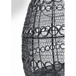 Clearance KARE Design Lantern Hayat Cone Black 37cm