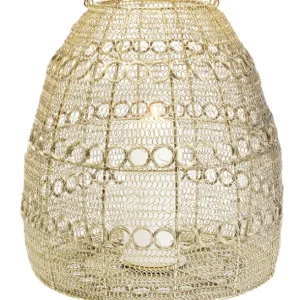 Fashion KARE Design Lantern Hayat Cone Brass 37cm