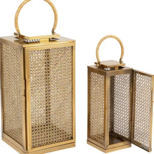 Clearance KARE Design Lantern Palazzo Vita Brass (2/Set)