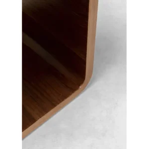 Fashion KARE Design Lounge Cube MDF Walnut