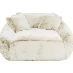 Best KARE Design Loveseat Mika Cream 156cm (4-part)