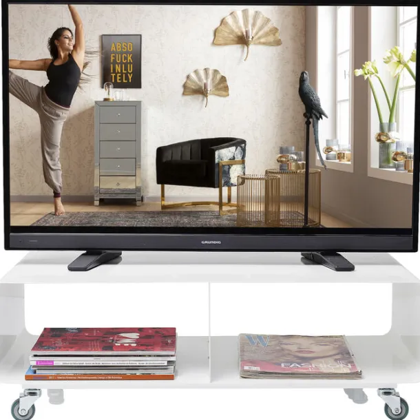 lowboard_lounge_m_white_3.webp Discount KARE Design Lowboard Lounge M White