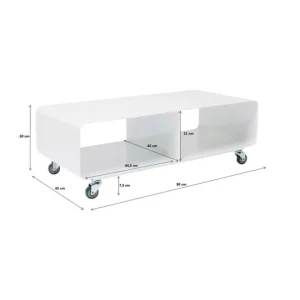Discount KARE Design Lowboard Lounge M White
