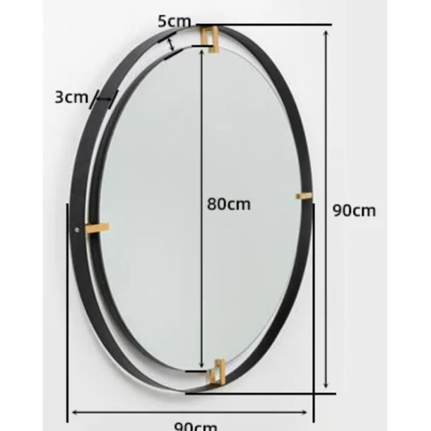 mirror_betsy_frame_metal__6.webp Online KARE Design Mirror Betsy Frame Metal 90Ø
