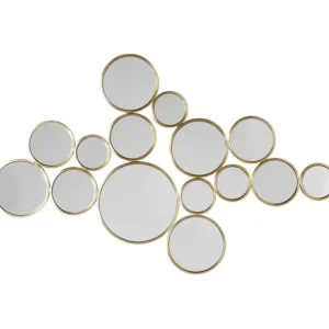 Online KARE Design Mirror Bubbles Brass 138x93cm