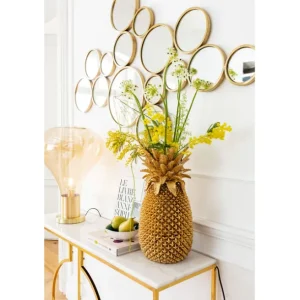 Online KARE Design Mirror Bubbles Brass 138x93cm
