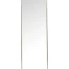 Clearance KARE Design Mirror Curve Brass 70x200cm