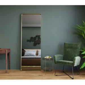 Outlet KARE Design Mirror Curve Copper 70x200cm