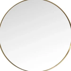 New KARE Design Mirror Curve MO Brass Ø100