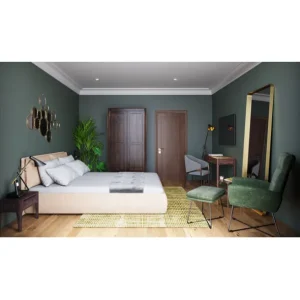 Clearance KARE Design Mirror Curve MO Brass 70x200cm