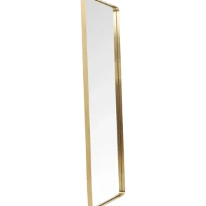 Clearance KARE Design Mirror Curve MO Brass 70x200cm