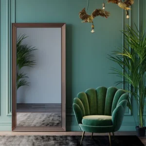 Hot KARE Design Mirror Frame Eve Silver 180x90cm