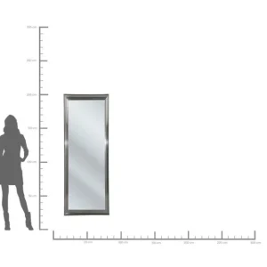 Hot KARE Design Mirror Frame Eve Silver 180x90cm
