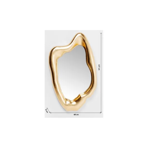 mirror_hologram_gold_xcm_5-1.webp Sale KARE Design Mirror Hologram Gold 117x68cm