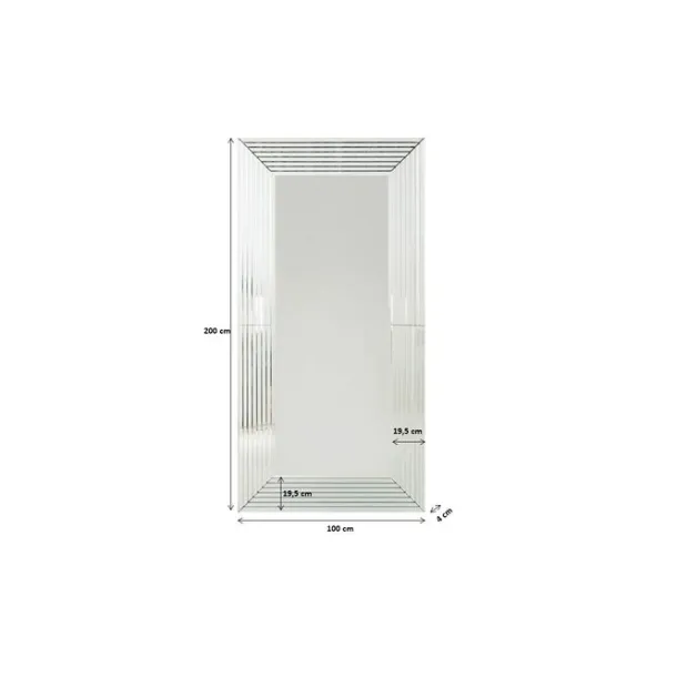 mirror_linea_xcm_4.webp Fashion KARE Design Mirror Linea 100x200cm
