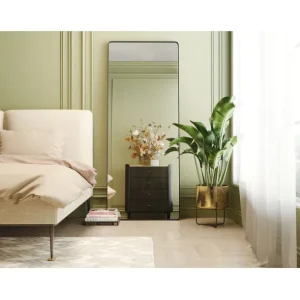 Hot KARE Design Mirror Ombra MO Soft Black 80x200cm