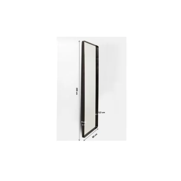 mirror_ombra_mo_soft_blac_4.webp Hot KARE Design Mirror Ombra MO Soft Black 80x200cm