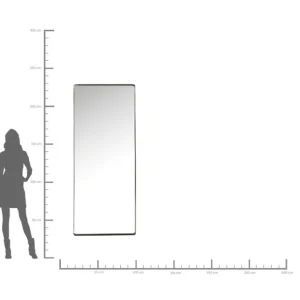 Hot KARE Design Mirror Ombra MO Soft Black 80x200cm