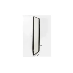 Hot KARE Design Mirror Ombra Soft Black 200x80cm