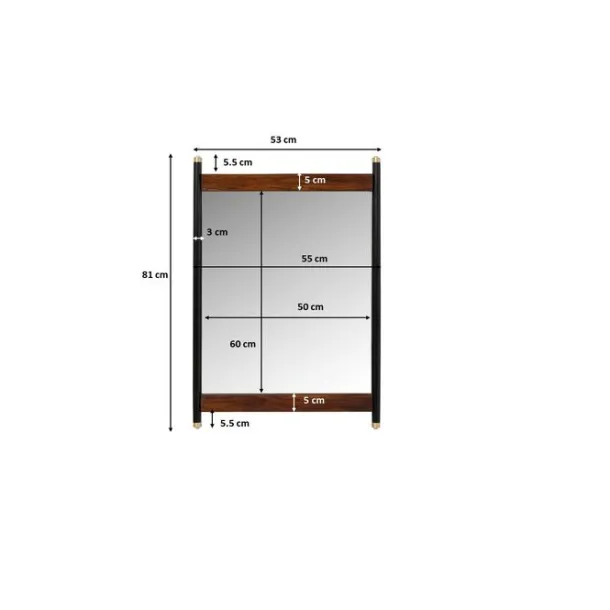 mirror_ravello_xcm_5.webp Clearance KARE Design Mirror Ravello 55x80cm