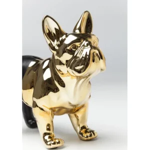 Outlet KARE Design Money Box Bulldog Gold-Black