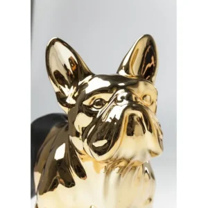 Outlet KARE Design Money Box Bulldog Gold-Black