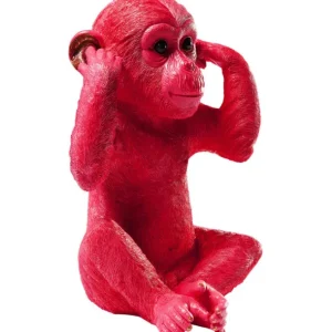 Best KARE Design Money Box Monkey Kikazaru Red