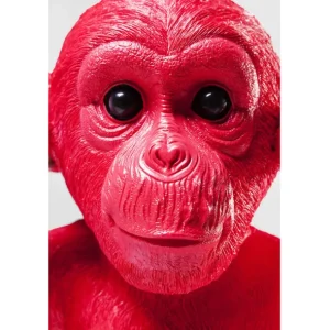 Best KARE Design Money Box Monkey Kikazaru Red