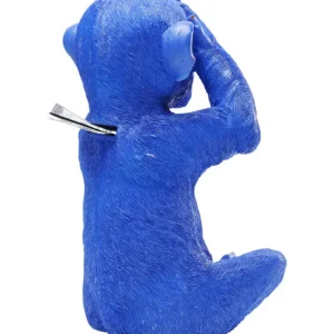 Sale KARE Design Money Box Monkey Mizaru Blue