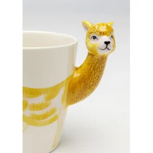 Best KARE Design Mug Funny Animal Alpaca 12cm