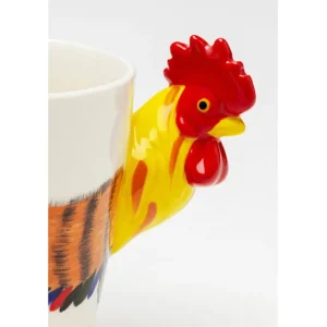 New KARE Design Mug Funny Animal Rooster 12cm