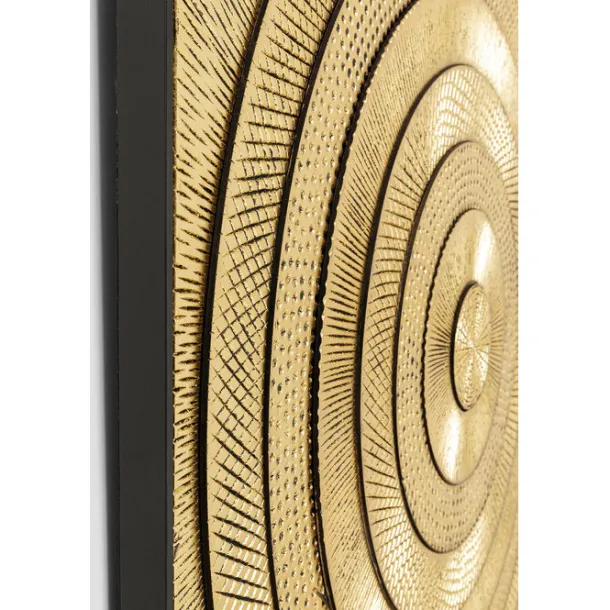 object_picture_art_circle_4.webp Online KARE Design Object Picture Art Circle Gold 120x120cm
