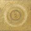 Fashion KARE Design Object Picture Art Geometric Circle Gold 120x120cm