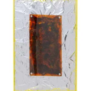 Outlet KARE Design Object Picture Crumple Red 60x90cm