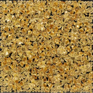 New KARE Design Object Picture Gold Flower 80x80cm