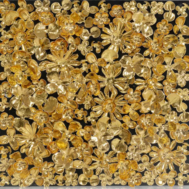 object_picture_gold_flowe_0-2.webp Sale KARE Design Object Picture Gold Flower 60x60cm