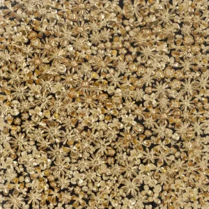 Hot KARE Design Object Picture Gold Flower 120x120cm