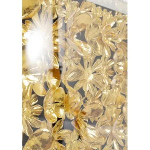New KARE Design Object Picture Gold Flower 80x80cm