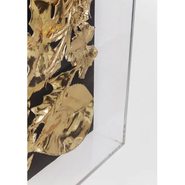 object_picture_gold_leaf__3.webp Best KARE Design Object Picture Gold Leaf 120x120cm