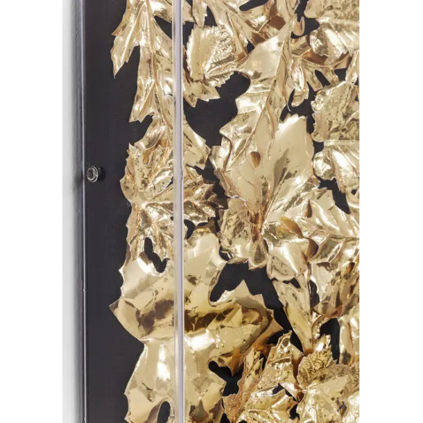 object_picture_gold_leaf__4.webp Best KARE Design Object Picture Gold Leaf 120x120cm