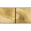 Online KARE Design Object Picture Wave Gold (2/Set)