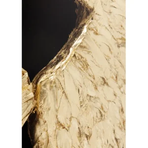 Online KARE Design Object Picture Wings Gold Black 120x120cm