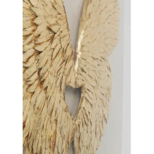 Online KARE Design Object Picture Wings Gold White 120x120cm