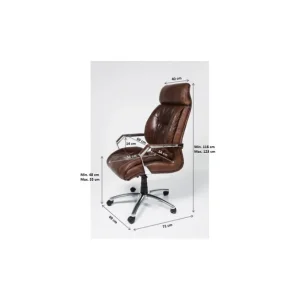 Hot KARE Design Office Chair Cigar Lounge