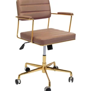 New KARE Design Office Chair Dottore Brown
