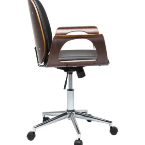 New KARE Design Office Chair Patron Walnut