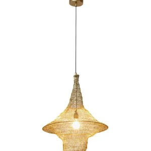 Hot KARE Design Pendant Lamp Cocoon Gold Ø51cm